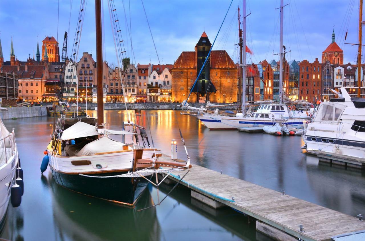 Golden Bay by Nadmorski Dwór Apartments Gdańsk Eksteriør billede